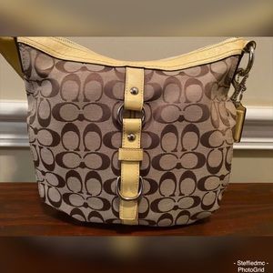 Authentic Coach Signature Handbag